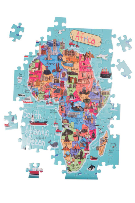 Very Puzzled - „Giant Africa Map Puzzle“