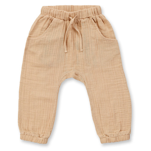 Sense Organics - LOKI Musselinhose lang Sand