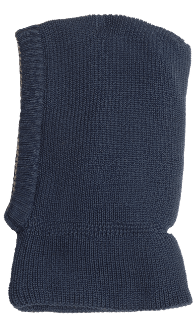 Reiff - Organic Schlupfmütze Merinowolle Strick marine