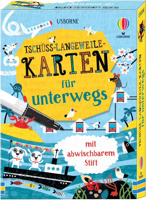 Usborne Tschüss-Langeweile-Karten für Unterwegs“