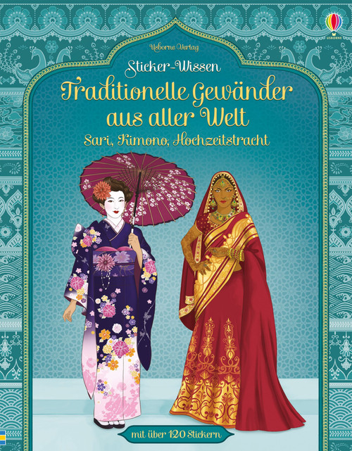 Usborne Sticker-Wissen „Traditionelle Gewänder aus aller Welt“