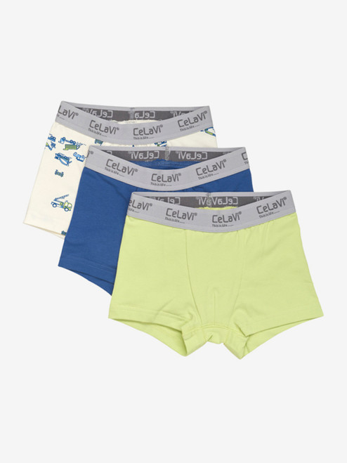 Celavi - Boxershorts 3er-Pack Daiquiri Green