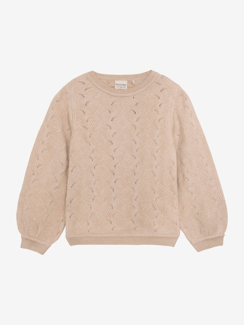 Minymo - Wellenstrick Pullover Brush
