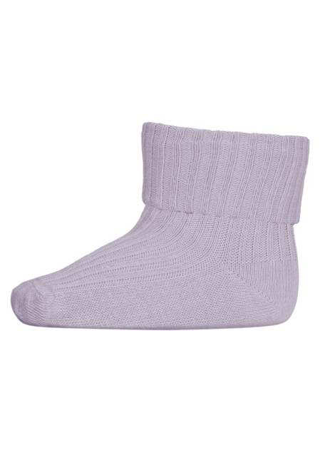 MP Denmark - Baumwolle Ripp-Socken Lavender Sky