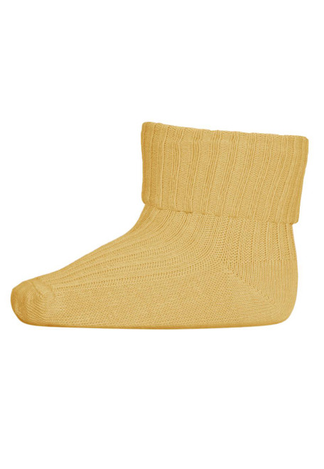 MP Denmark - Baumwolle Ripp-Socken Misted Yellow