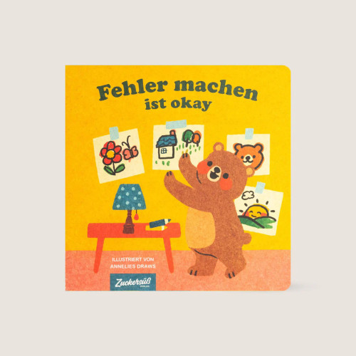 Pappbuch „Fehler machen ist ok“ von Annelies Draws