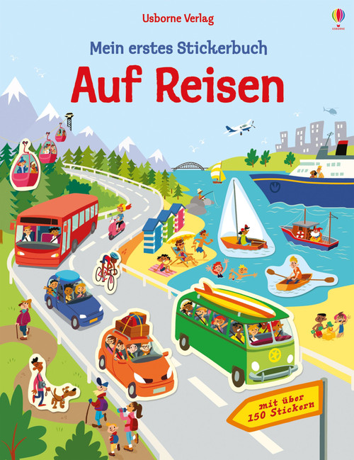 Usborne Stickerbuch „Auf Reisen“