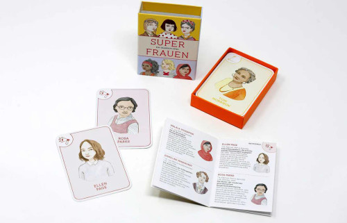 Quartettspiel „Superfrauen“