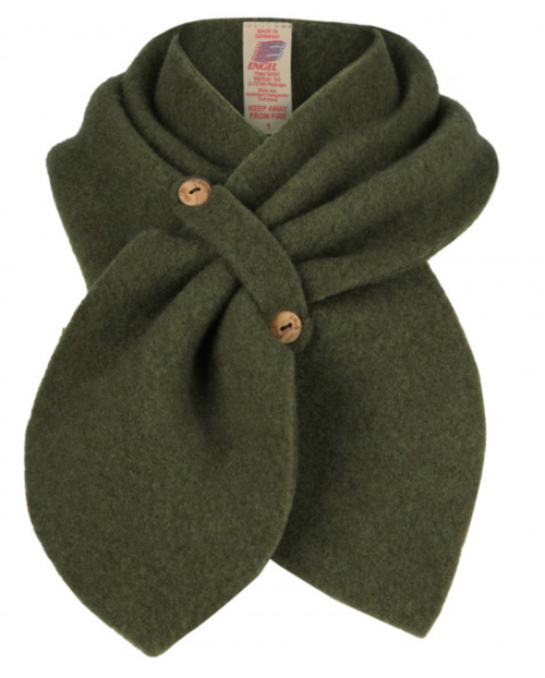 Engel- Organic Wollfleece Schal Schilf Melange