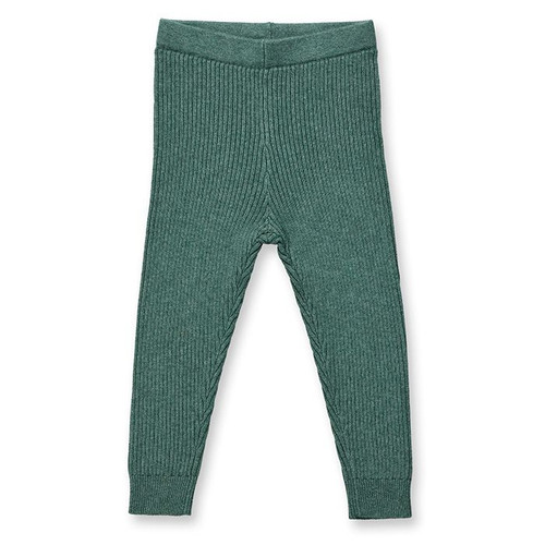 Sense Organics - Organic Strickleggings Baumwolle YUMA Dark Sage