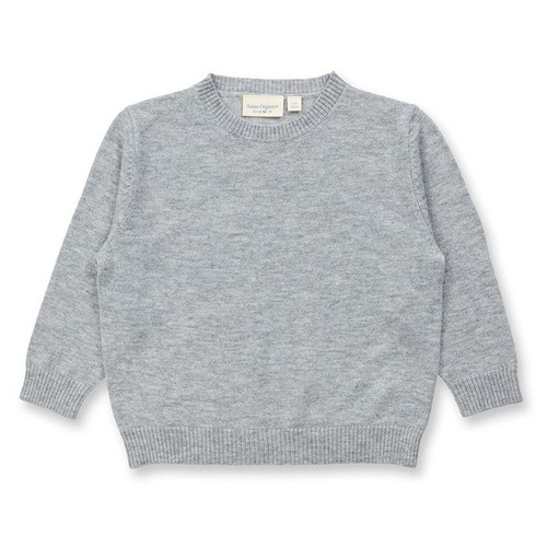 Sense Organics - Organic Sweater IKE Merinowolle Grau