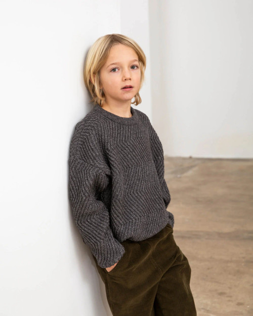 Matona - Organic Wollsweater Graphite