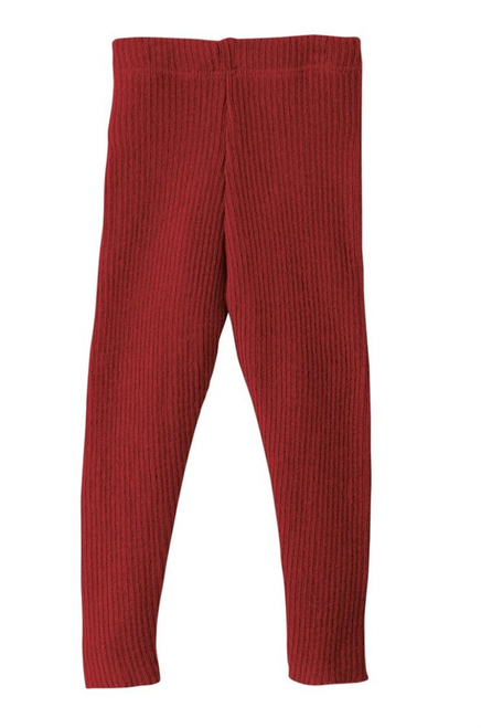 Disana  Leggings Merinostrick bordeaux