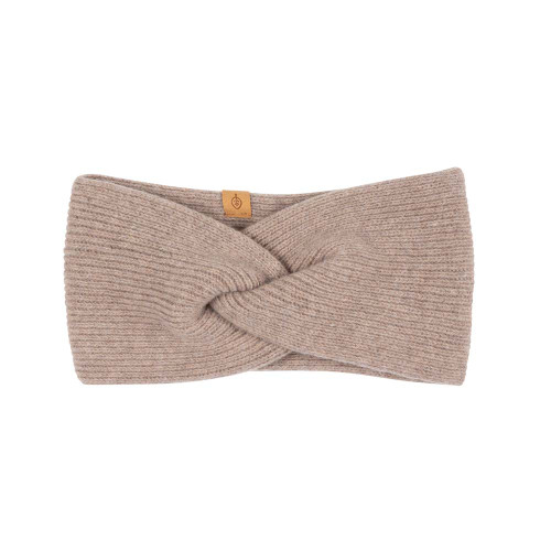 PurePure -Organic Stirnband Kaschmir Beige