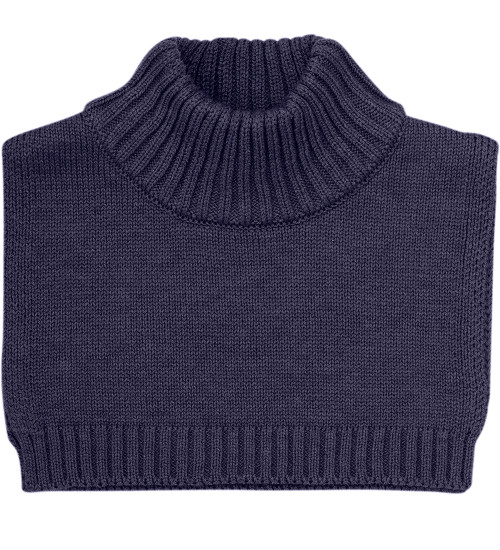 Celavi - Schlupfschal Strick Navy Melange