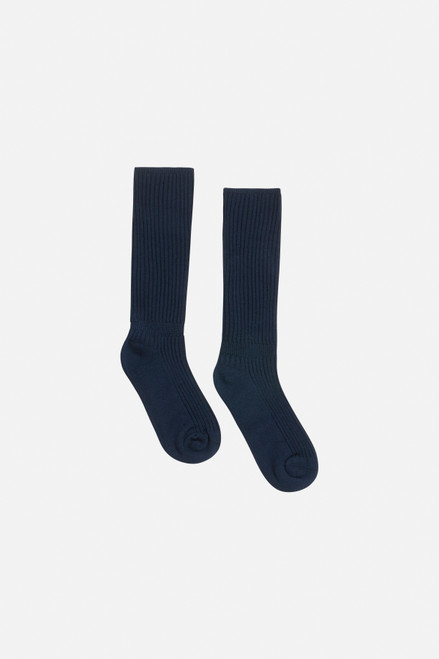 Fosu Socken Kniestrumpf Hust&Claire Bambusviskose marine