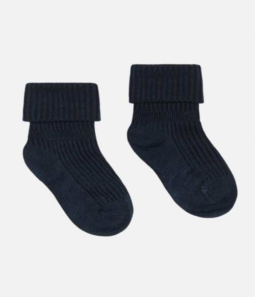 Fosu Socken Kniestrumpf Hust&Claire Bambusviskose marine