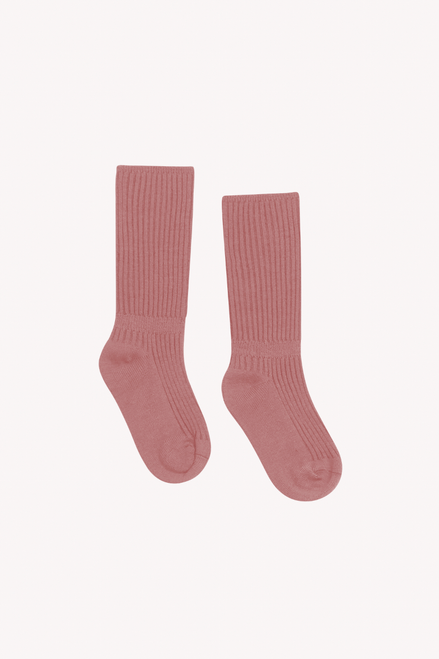 Fosu Socken Kniestrumpf Bambus Hust&Clair rosa
