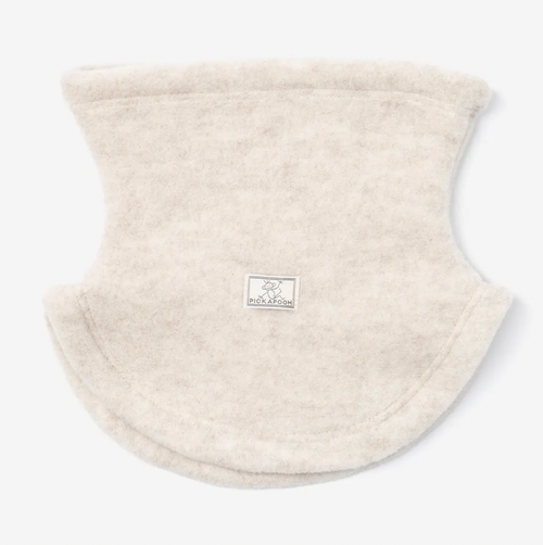 Pickapooh - Schlauchschal Wollfleece Natur Melange