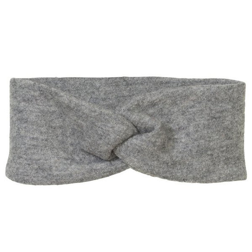Disana - Organic Stirnband Wollwalk grau
