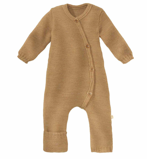 Disana - Organic Strick-Overall Merinowolle Karamell