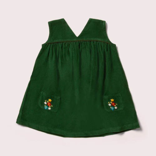 LittleGreenRadicals - Organic Vintage Cord Hängerchen Grün