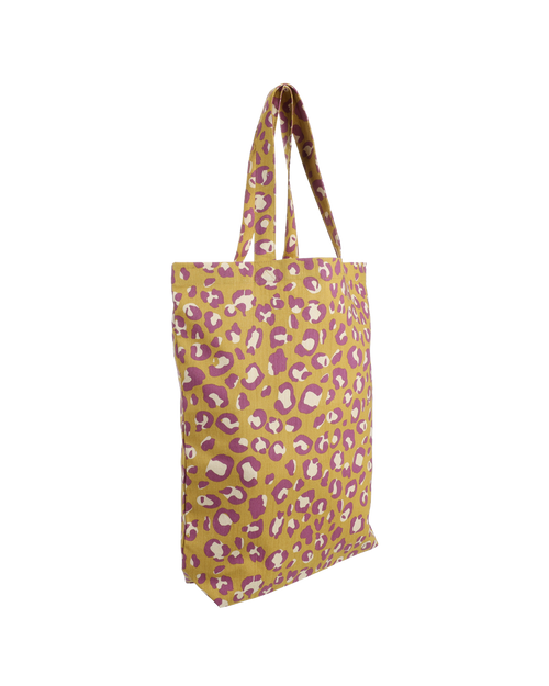 Kado Design - Tragetasche Baumwolle Leopard Seetang
