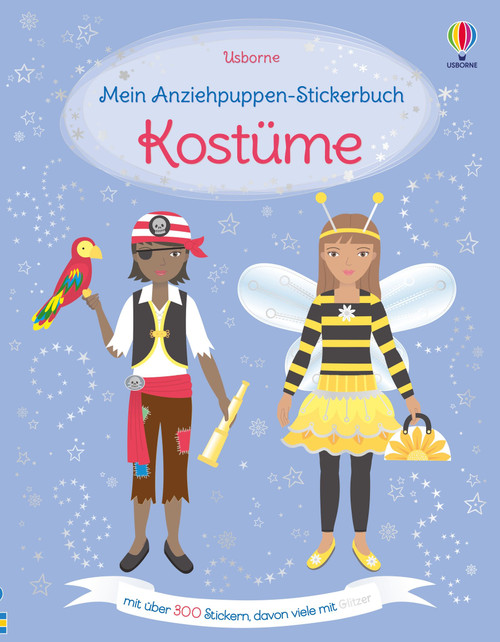 Usborne „Mein Anziehpuppen-Stickerbuch Kostüme“