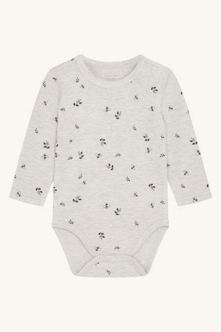 Hust & Claire - Organic Langarmbody Bambusviskose Buller Biene