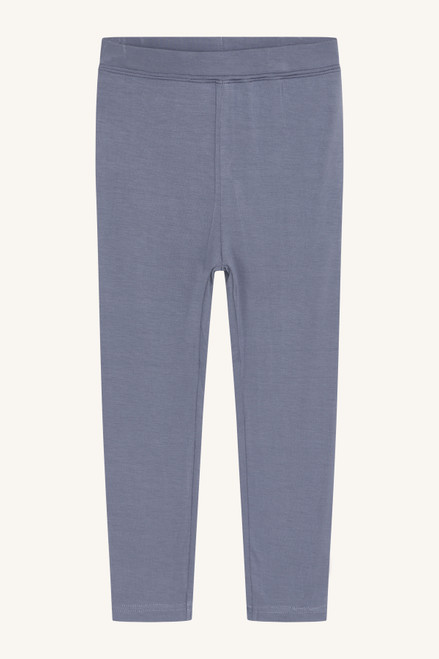 Hust & Claire - Organic Leggings Bambusviskose rauchblau
