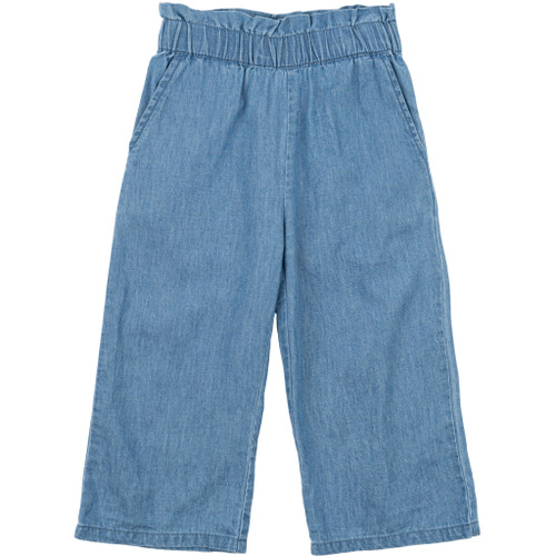 The New - Organic Culotte Denim Style Light Blue