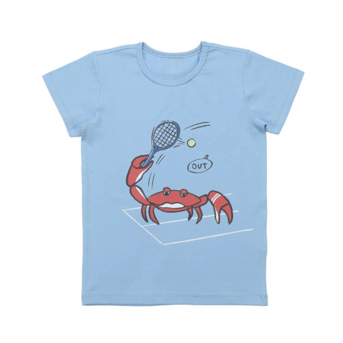 Cotokids - Organic T-Shirt Krebs blau