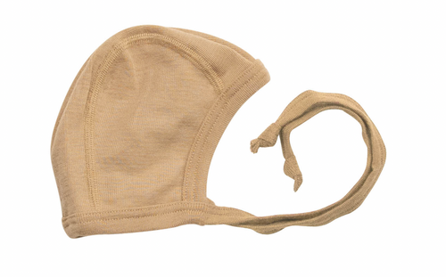 Lilano - Organic Erstlingsmütze Babyhäubchen Wolle/Seide Samd