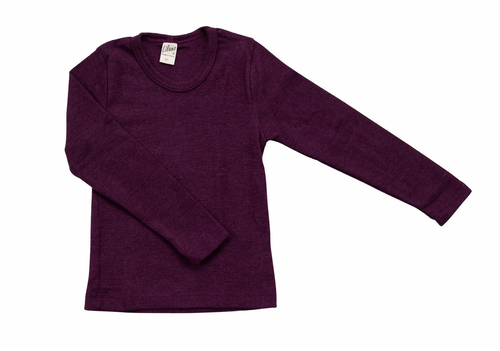 Lilano - Organic Longsleeve Wolle/Seide Beere