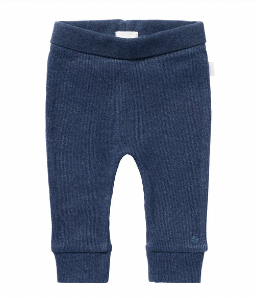 Noppies - Organic Comfort Rippe Hose mit Nabelbund Naura Marine