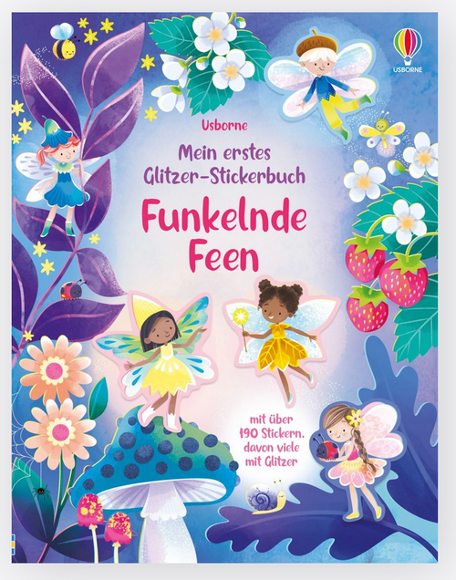Usborne „Mein erstes Glitzer-Stickerbuch Funkelnde Feen“