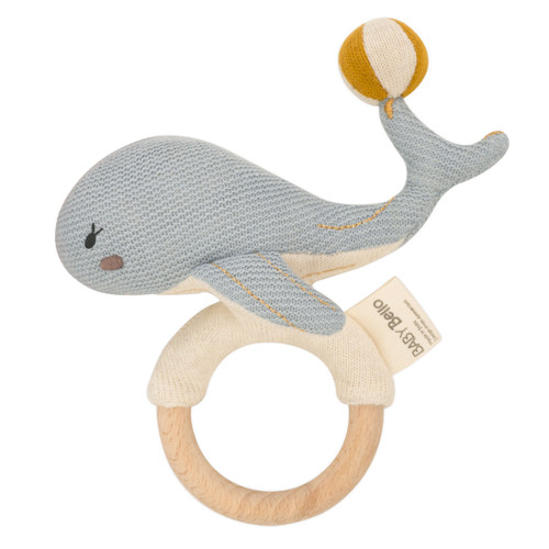 Baby Bello - Organic Rassel Wally der Wal
