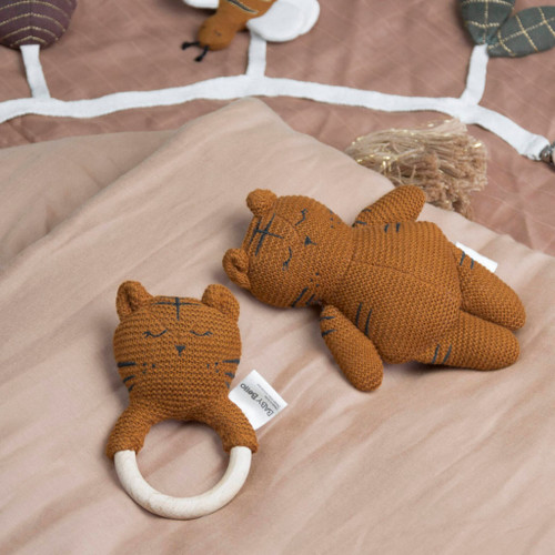 Baby Bello - Organic Rassel Toby der Tiger