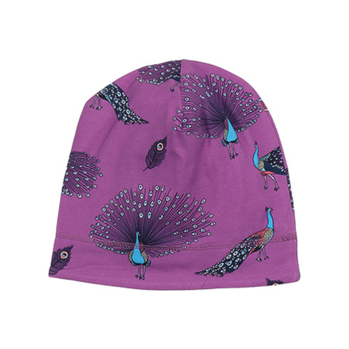 Walkiddy - Organic Beanie Pfau