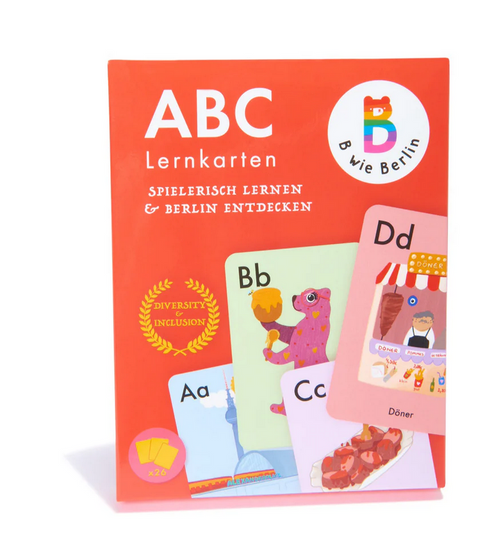 B wie Berlin - ABC Lernkarten