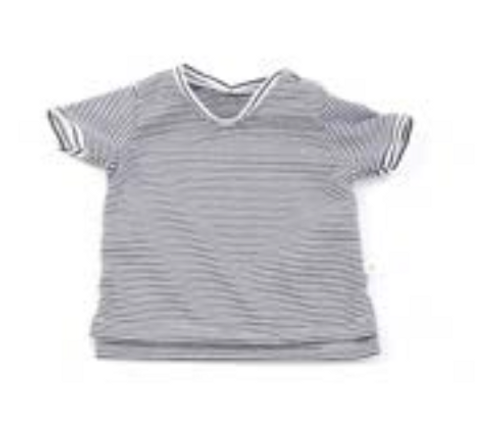 Skikkerli - Organic T-Shirt Streifen maritim reine Baumwolle