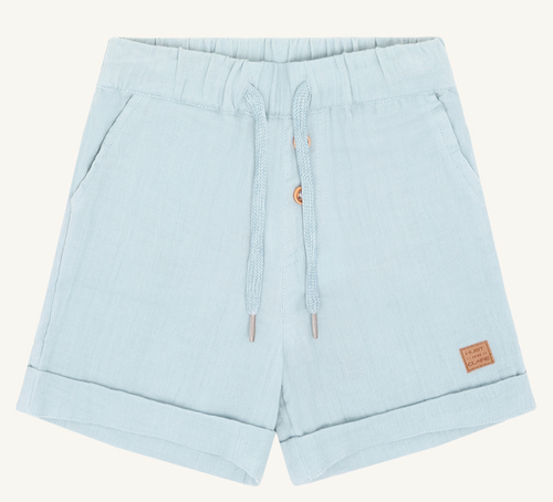 Hust&Claire - Organic Musselin Shorts Haggi Blue Moon