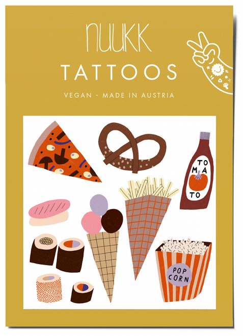 Nuuk - Vegane Tatoos „Fastfood“