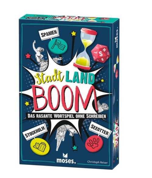 Moses Spiel „Stadt, Land, Boom“