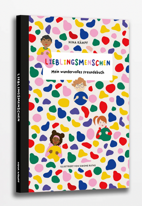 Freundebuch „Lieblingsmenschen“ von Nina Kämpf