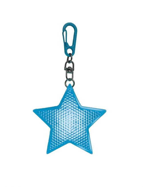 Leuchtende LED-Sterne mit Karabiner diverse Farben