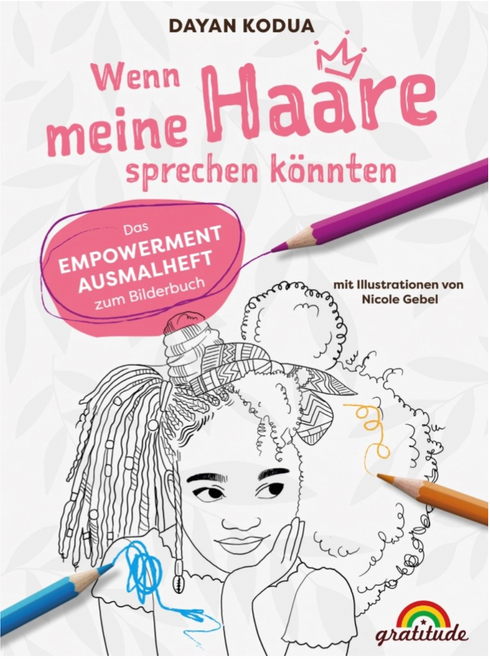 Malbuch „Wenn meine Haare sprechen könnten“
