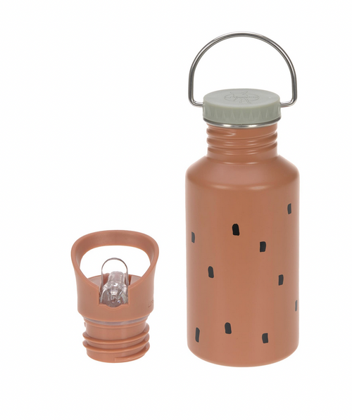 Lässig - Edelstahl Flasche Happy Prints Caramel 500 ml