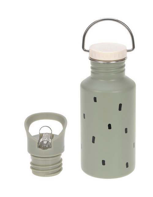 Lässig - Edelstahl Flasche Happy Prints Olive 500 ml