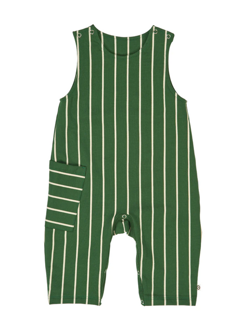 Müsli - Organic Pinstripe Einteiler Green Gables Oak